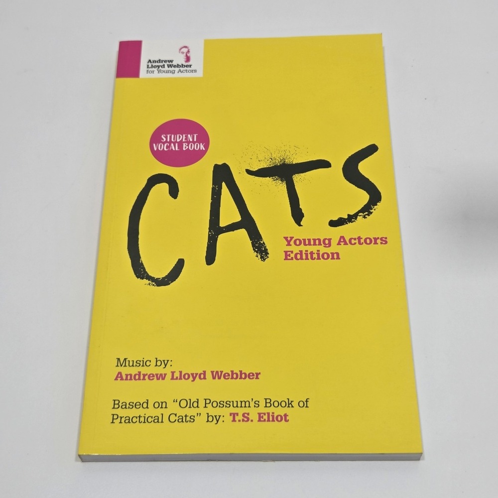 Andrew Lloyd Webber CATS Young Actors Edition Student Vocal Book
